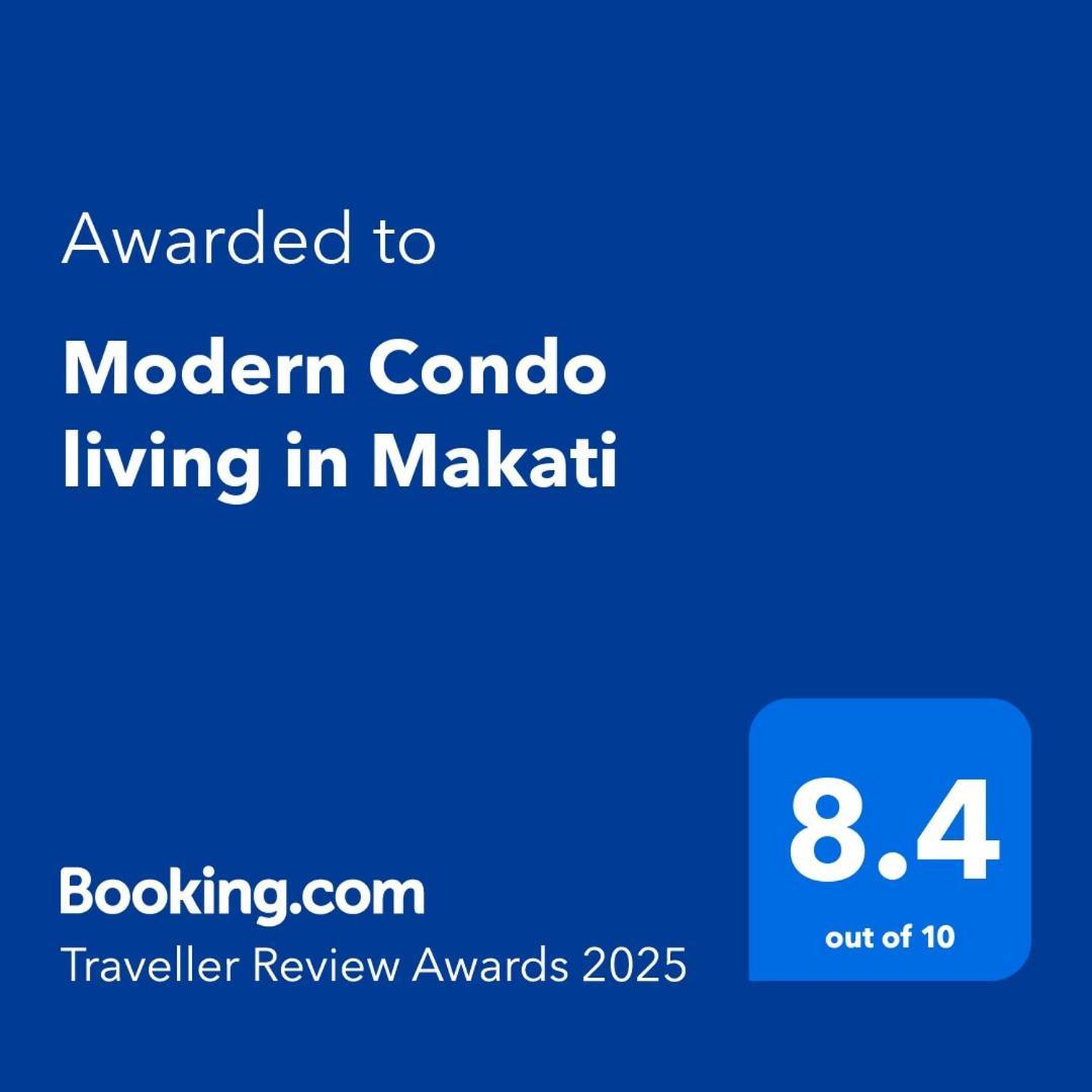 Modern Condo Living In Makati Manila Exterior foto